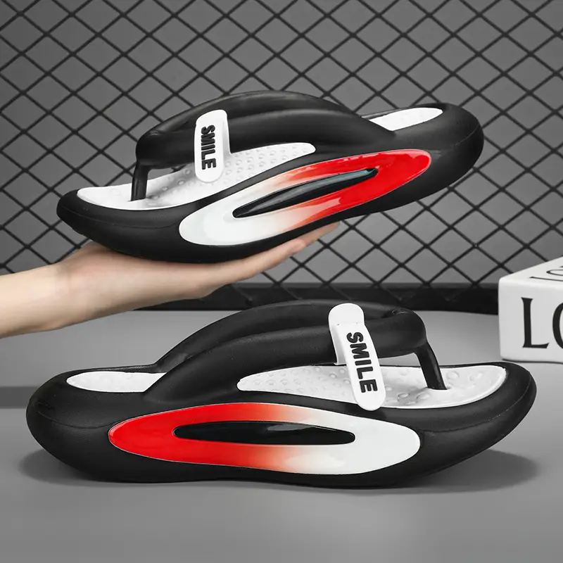 Soft Sole Slippers Men's Summer Outerwear Seaside Beach Sports Sandals Youth Outdoor Trendy Brand Personalized Flip Flops - Image 10