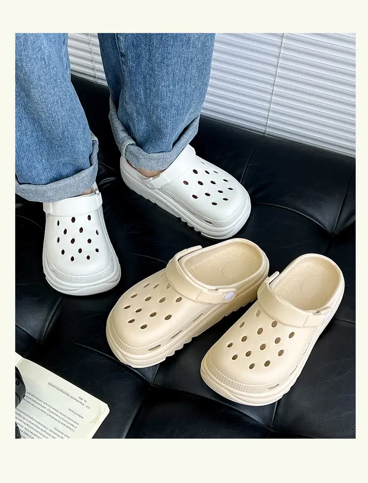 Women Black Croc Sandals Summer 2024 — feature 14