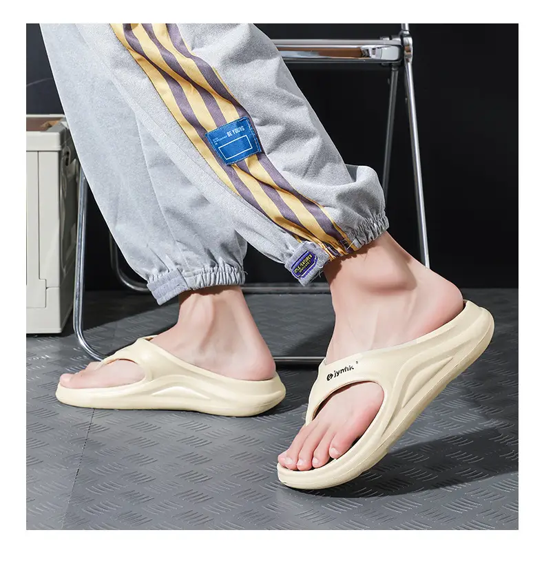 Men's Slippers for Summer Outer Wear Flip-Flops for Men 2025 New Non-Slip Men's Flip-Flops Beach Sandals for Men — feature 14