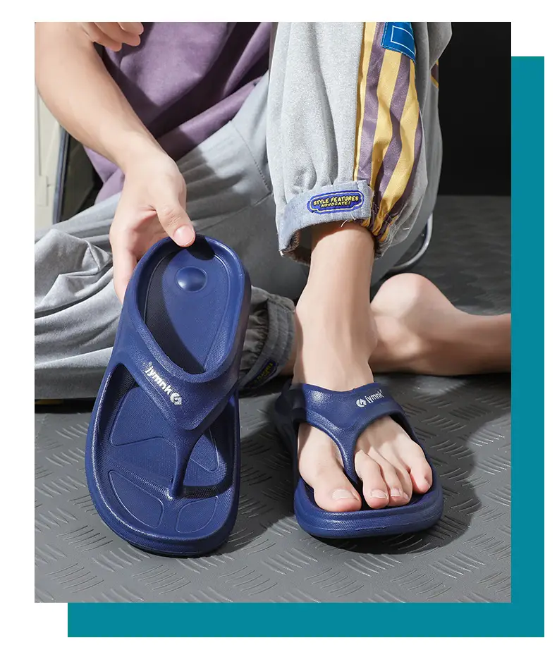 Men's Slippers for Summer Outer Wear Flip-Flops for Men 2025 New Non-Slip Men's Flip-Flops Beach Sandals for Men — feature 22