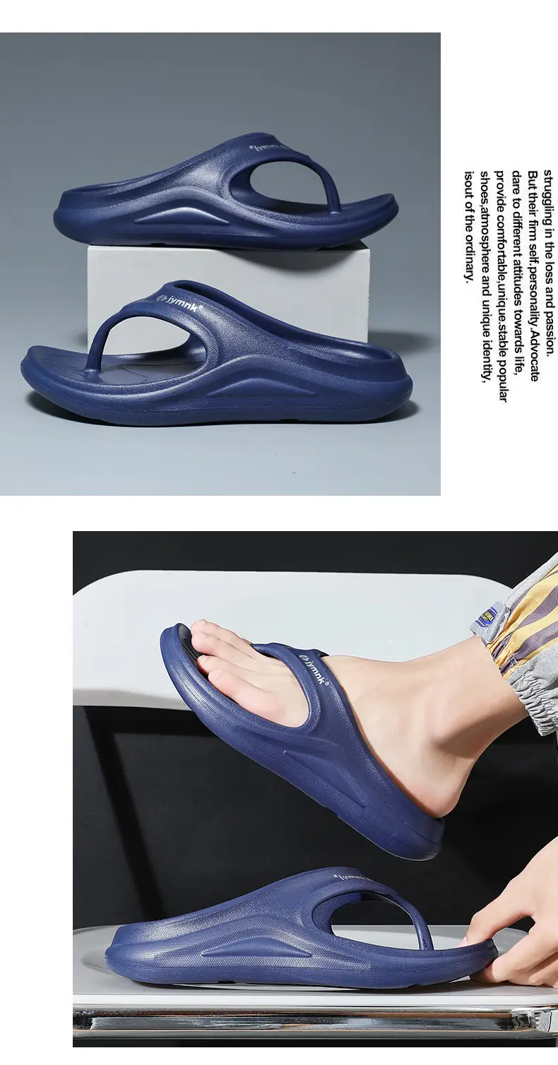 Men's Slippers for Summer Outer Wear Flip-Flops for Men 2025 New Non-Slip Men's Flip-Flops Beach Sandals for Men — feature 23