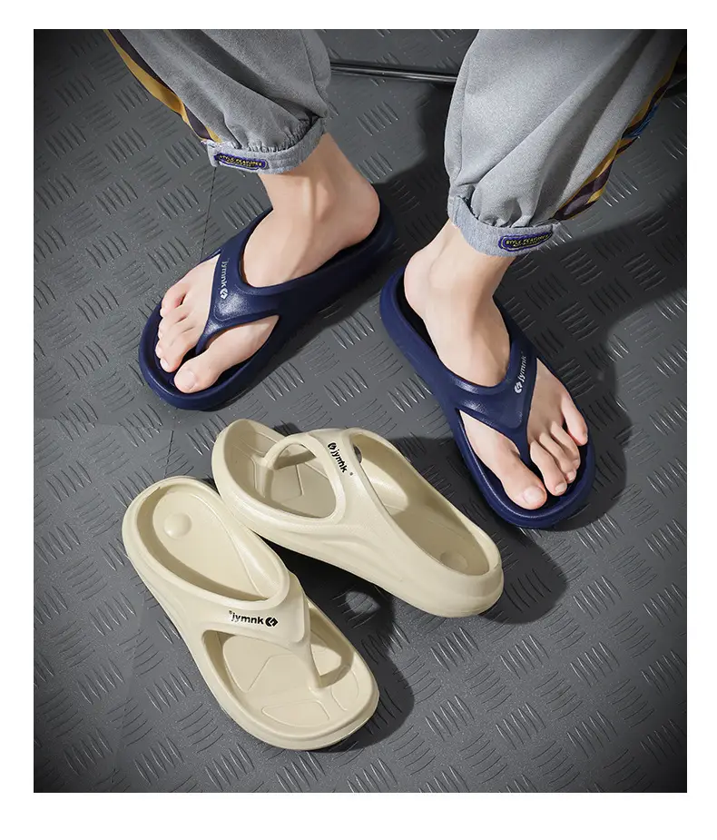 Men's Slippers for Summer Outer Wear Flip-Flops for Men 2025 New Non-Slip Men's Flip-Flops Beach Sandals for Men — feature 4