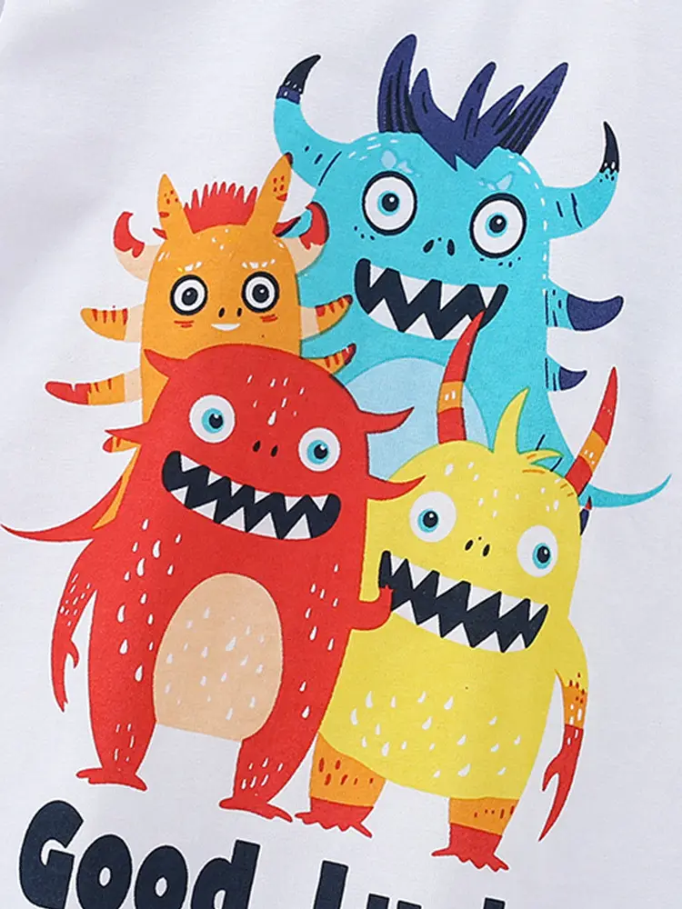 Mawlee Boys Long Sleeve T-Shirt Good Luck Dragon Print - Image 9