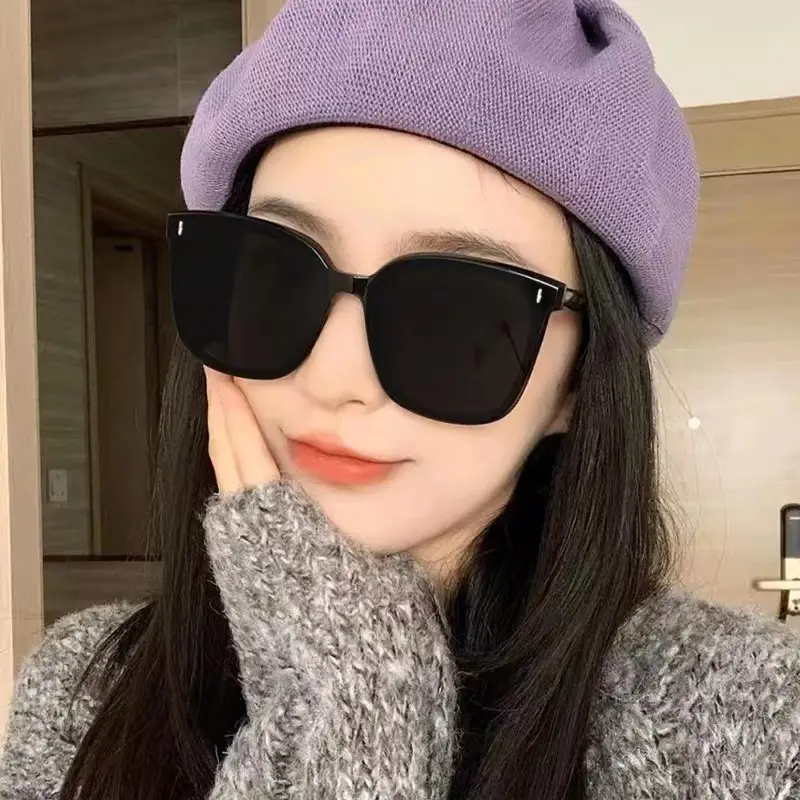 Rose Gold Sunglasses with Brown Tinted Lens - Image 6