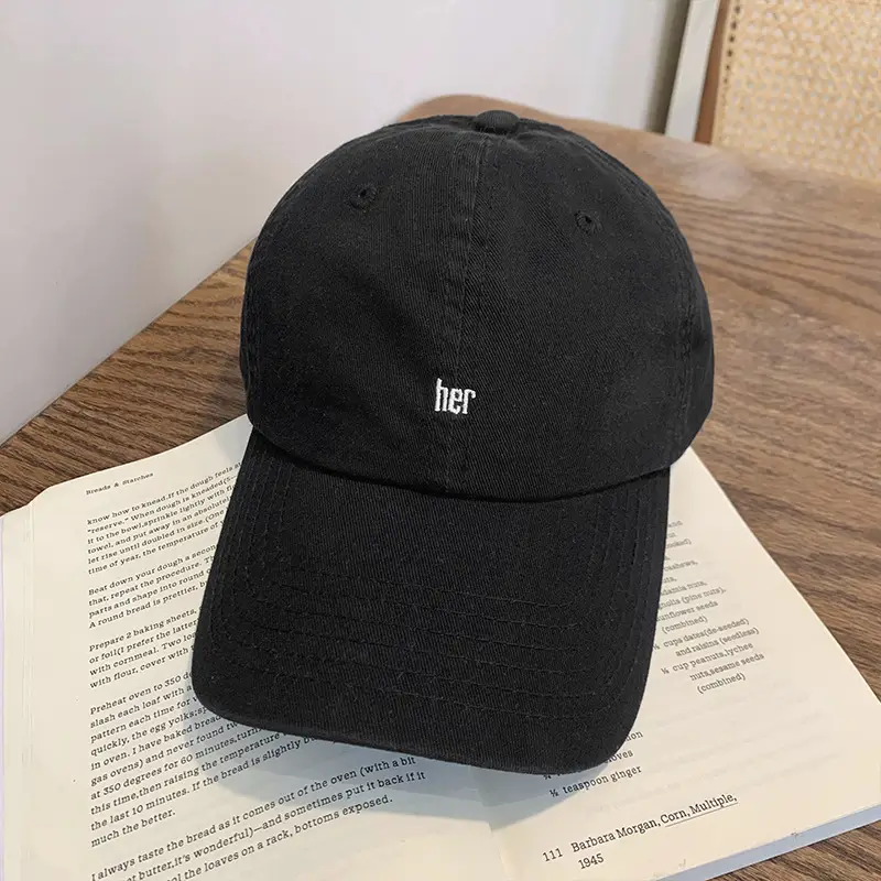 Red Korean-Style Baseball Cap for Women 2026 - Image 4