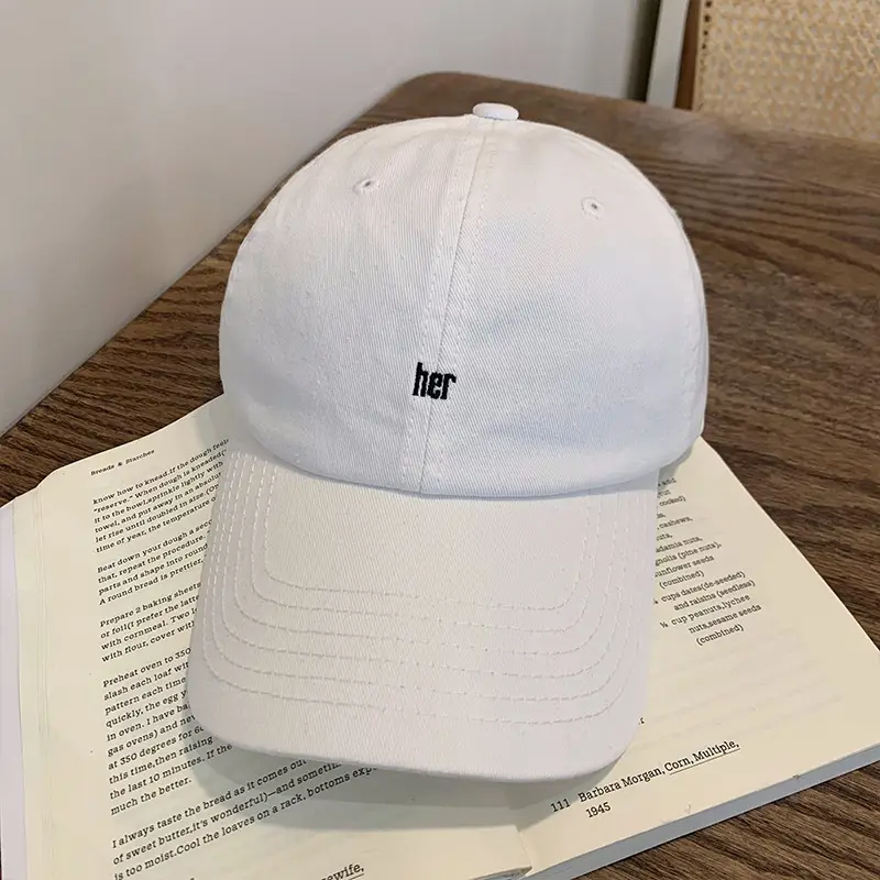 Red Korean-Style Baseball Cap for Women 2026 - Image 5