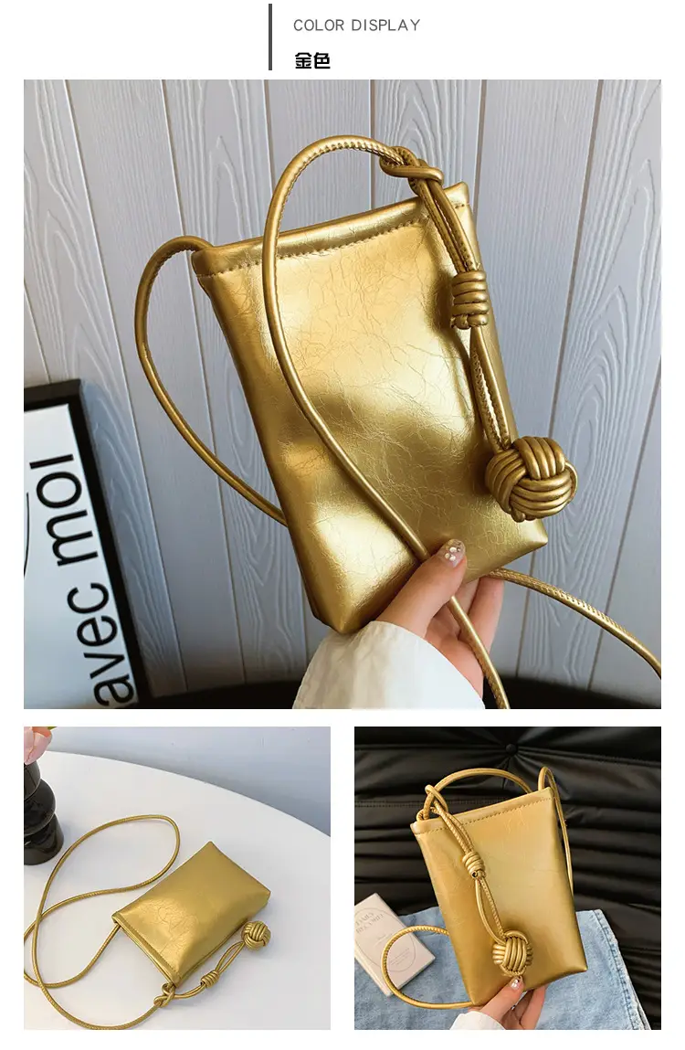 Women's Holographic Shoulder Crossbody Bag with Tassel — feature 21