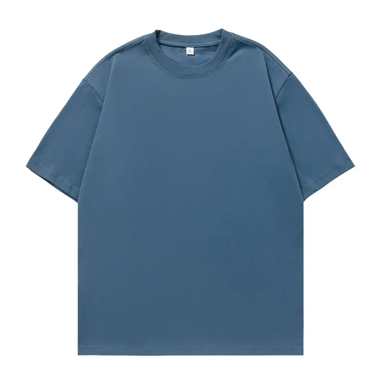 Men Grey Cotton Round Neck T-Shirt - Image 3