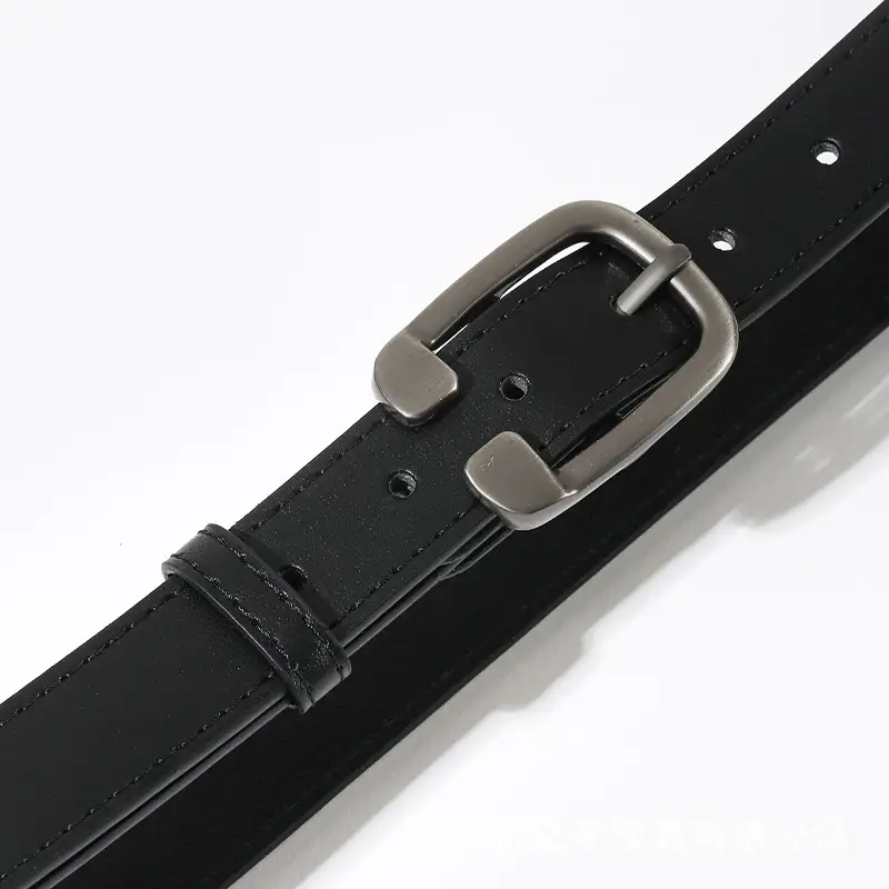 Women's High-end Belt Ins Jeans Light Grey Casual — feature 14
