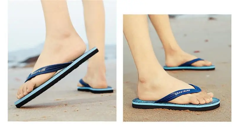 Flip-flops Men's Summer Outer Wear Sports and Leisure Slippers Men's Outdoor Non-slip Wear-resistant Flip-flops Vietnamese Beach Shoes — feature 19