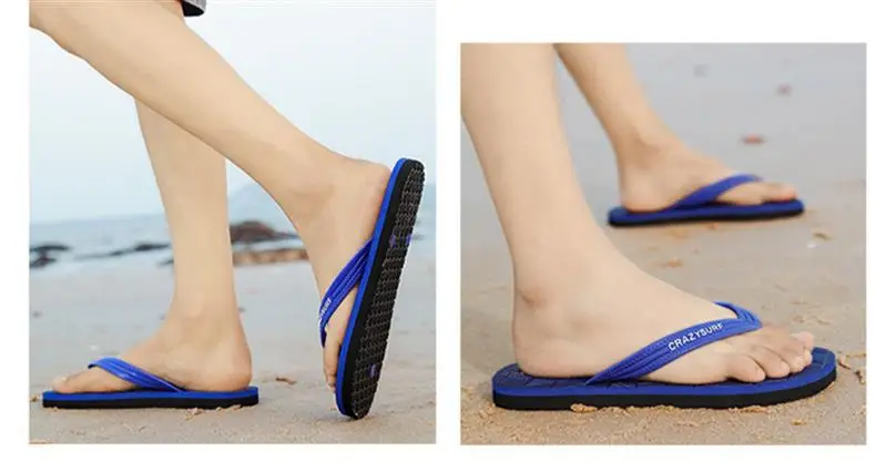 Flip-flops Men's Summer Outer Wear Sports and Leisure Slippers Men's Outdoor Non-slip Wear-resistant Flip-flops Vietnamese Beach Shoes — feature 29