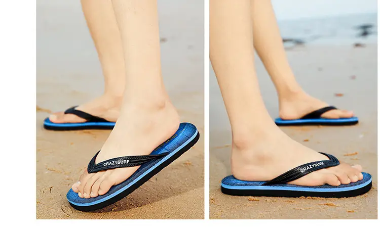 Flip-flops Men's Summer Outer Wear Sports and Leisure Slippers Men's Outdoor Non-slip Wear-resistant Flip-flops Vietnamese Beach Shoes — feature 32