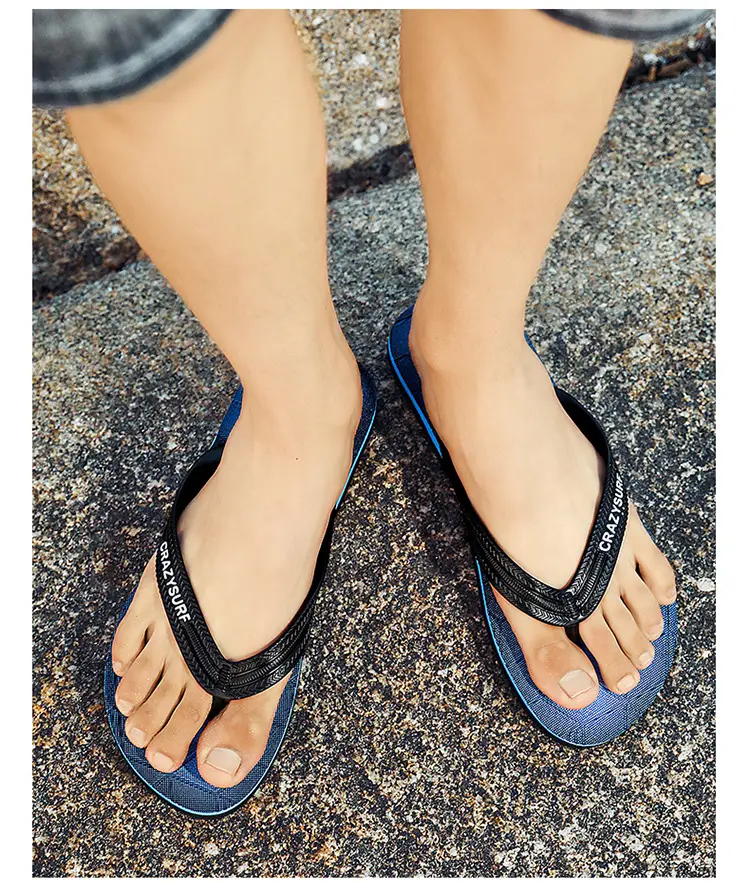Flip-flops Men's Summer Outer Wear Sports and Leisure Slippers Men's Outdoor Non-slip Wear-resistant Flip-flops Vietnamese Beach Shoes — feature 33