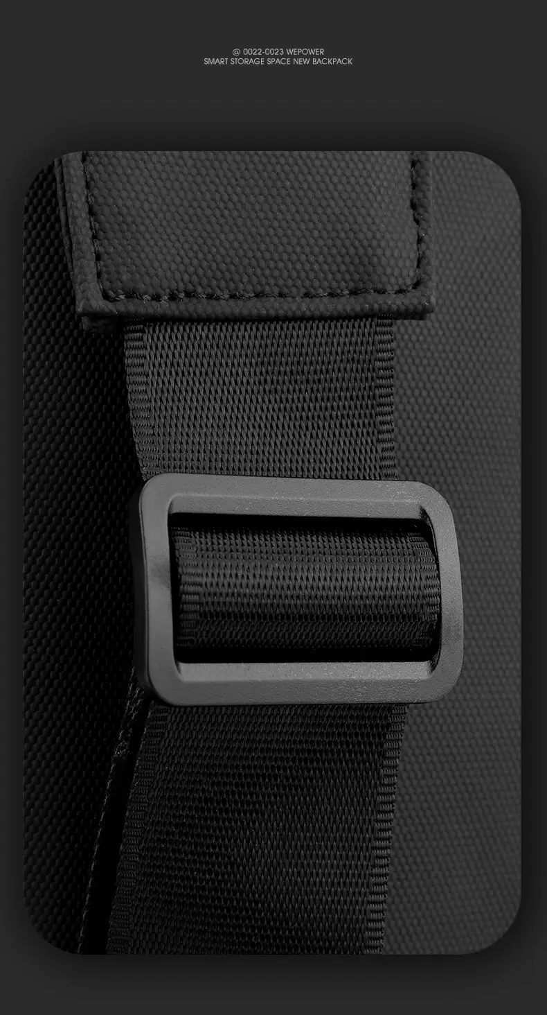 Men's Grey Nylon Crossbody Bag Lightweight Messenger — feature 29