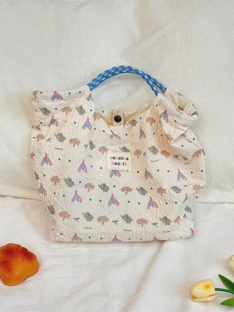 Women's Pink Cartoon Handbag for Work