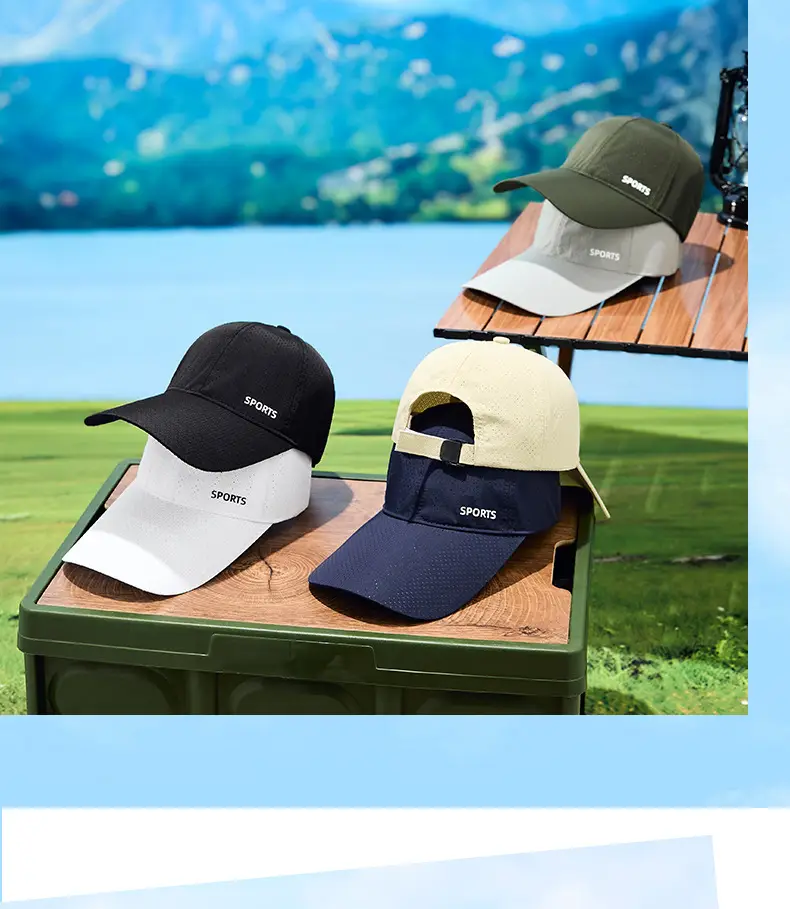 Men Women Baseball Cap Sun Protective Quick Dry — feature 17