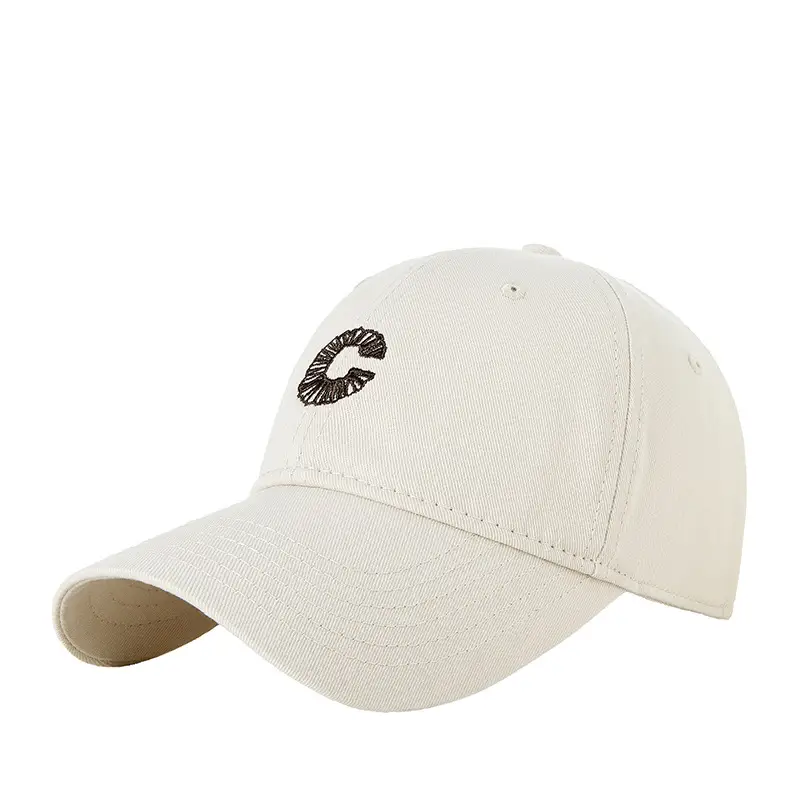 Women's Navy Blue Vintage Embroidered Baseball Cap - Image 9