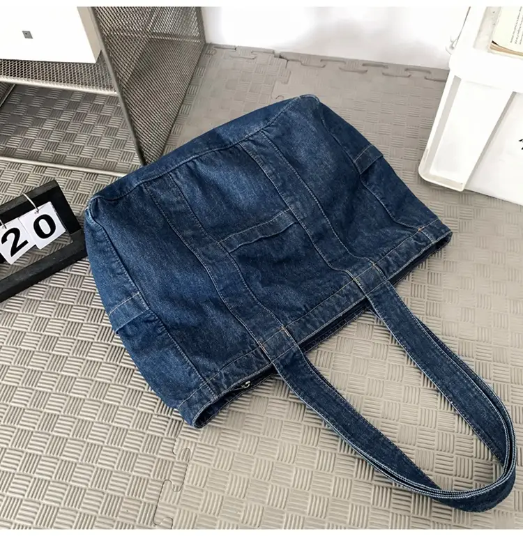 Women's Large Capacity Denim Shoulder Bag 2024 â feature 11