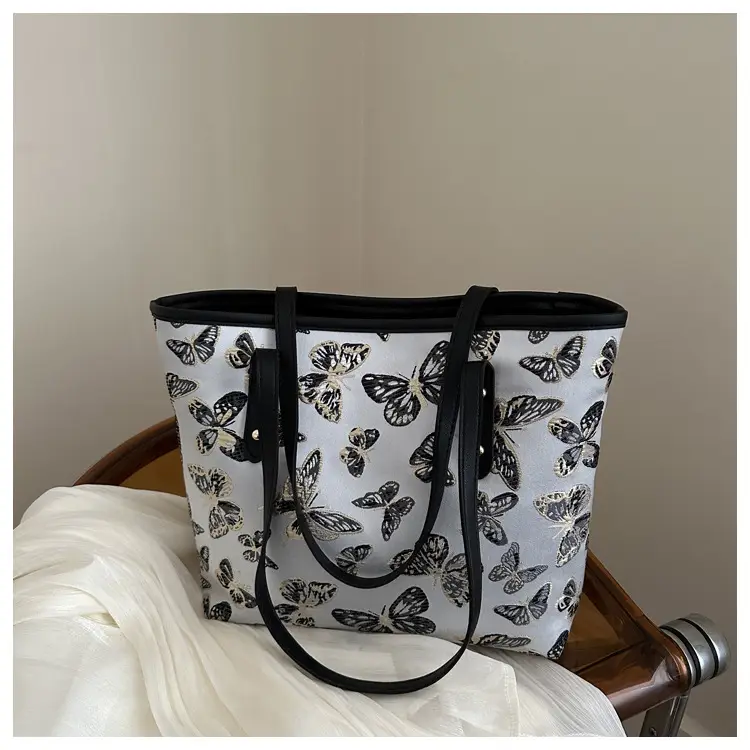 Women Butterfly Printed Large Capacity Shoulder Bag 2024 — feature 7