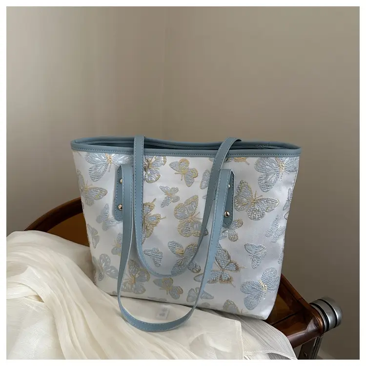 Women Butterfly Printed Large Capacity Shoulder Bag 2024 — feature 9