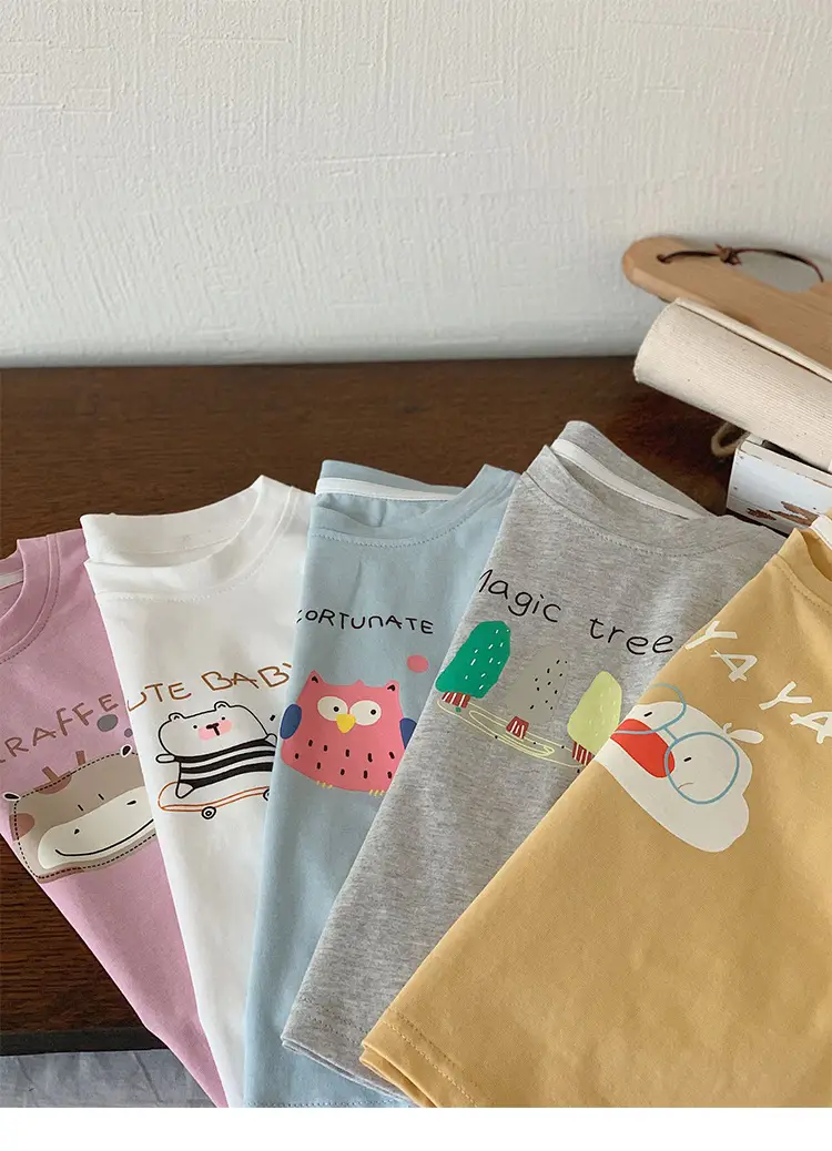Children's Long Sleeve T-Shirt White Cotton Spring 2024 — feature 1