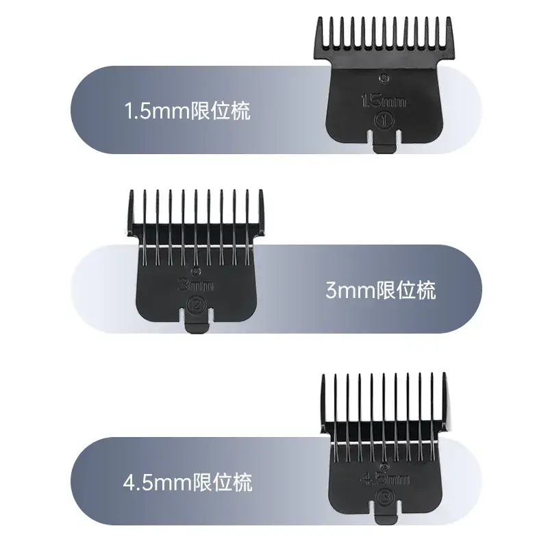 Professional Electric Hair Clipper with Oil Head & 0-Blade Blades — feature 11
