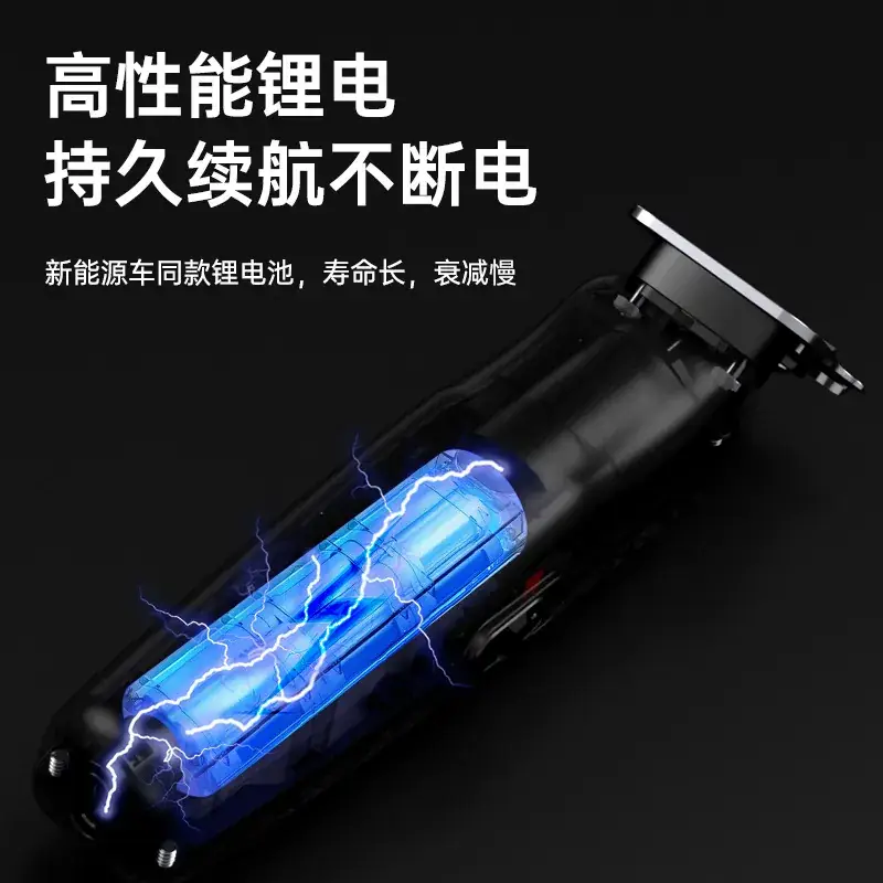 Professional Electric Hair Clipper with Oil Head & 0-Blade Blades — feature 13