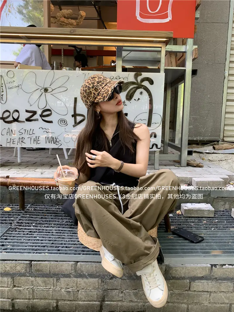 Millennium Retro Leopard Cap for Men Women — feature 5