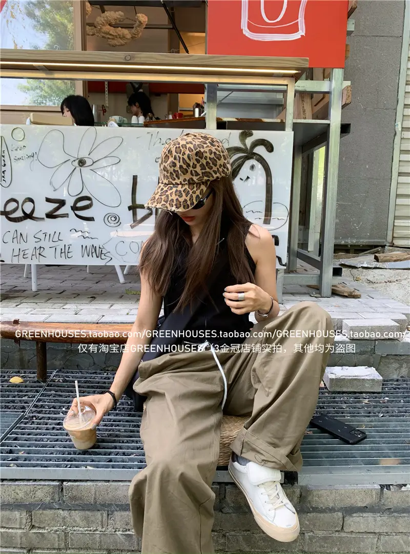 Millennium Retro Leopard Cap for Men Women — feature 6