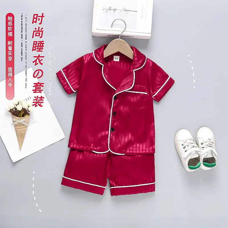 Pink Striped Baby Pajamas Set with Shoes — feature 11