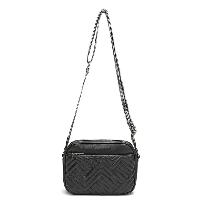 Green Diagonal Niche One Shoulder Bag