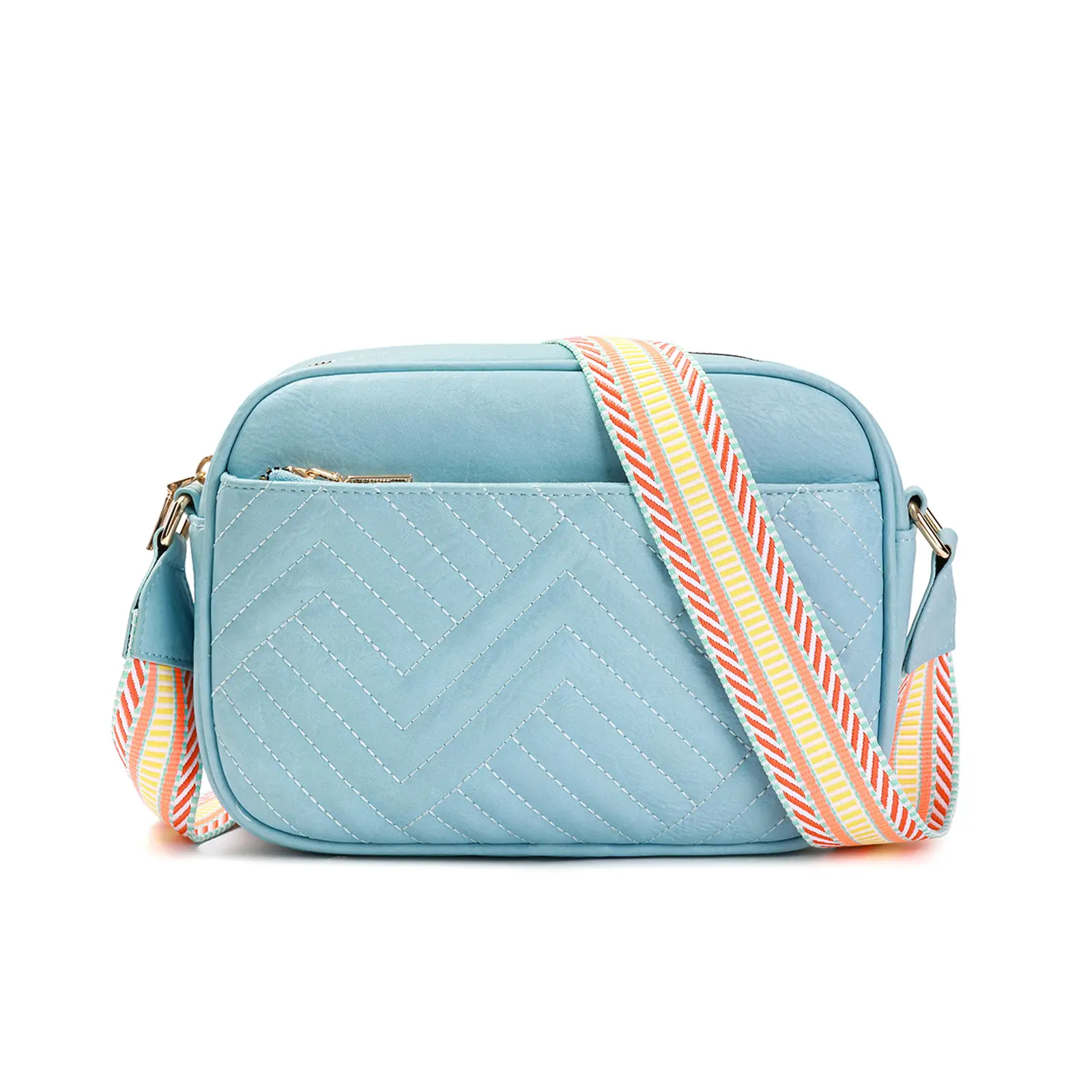 Green Diagonal Niche One Shoulder Bag — feature 2