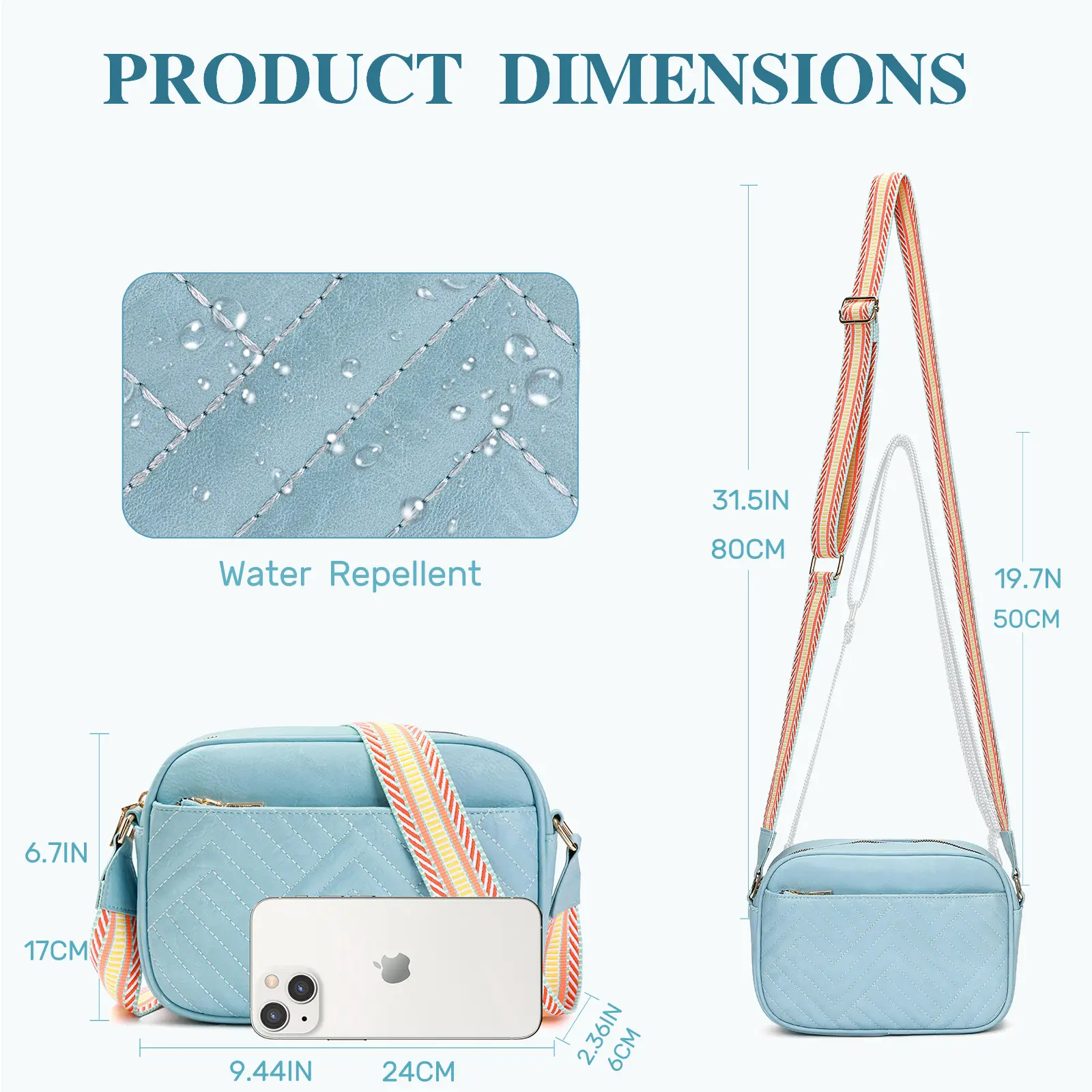 Green Diagonal Niche One Shoulder Bag — feature 6