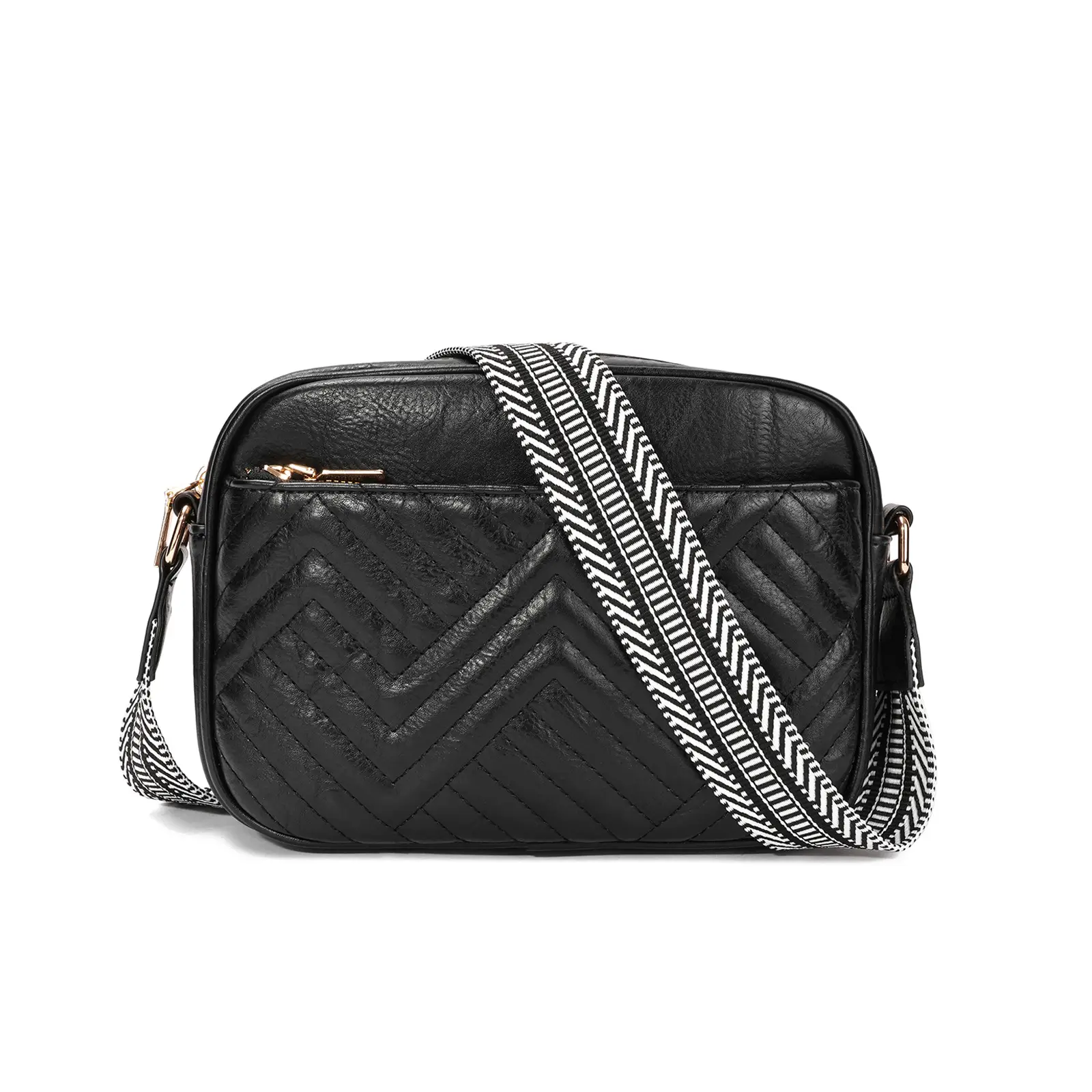 Green Diagonal Niche One Shoulder Bag