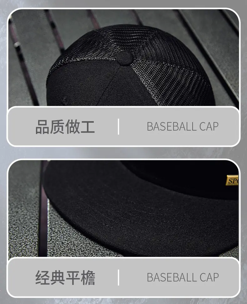 2025 Half-Mesh Baseball Cap Navy Sports Men Women — feature 28