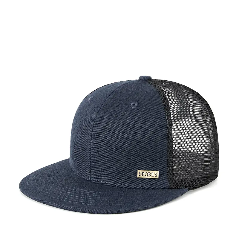 2025 Half-Mesh Baseball Cap Navy Sports Men Women - Image 2