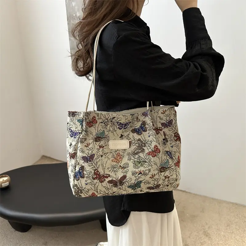 Artistic Printed Butterfly Shoulder Bag for Women 2024 - Image 5