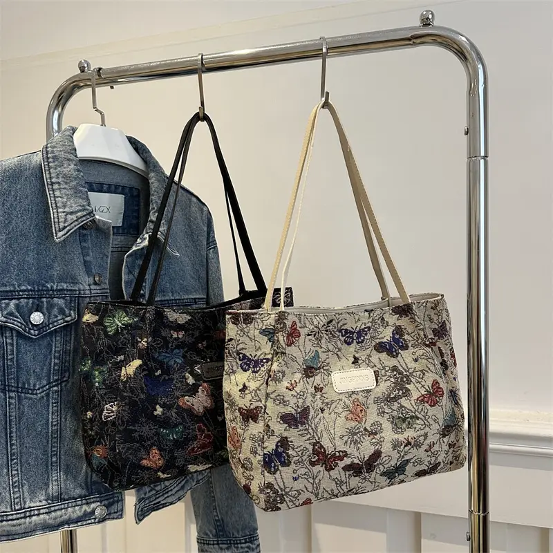 Artistic Printed Butterfly Shoulder Bag for Women 2024 - Image 6