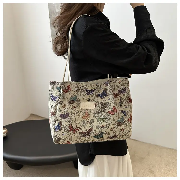 Artistic Printed Butterfly Shoulder Bag for Women 2024 — feature 12