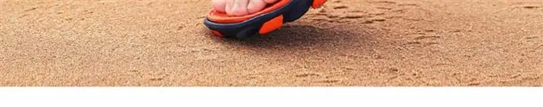 Men's Blue Orange Beach Flip-Flops 2024 — feature 25