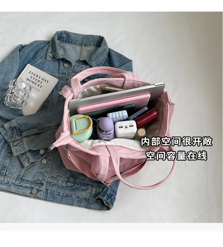 2025 Literary Shoulder Bag Ruiying Women's Large Capacity tote — feature 10