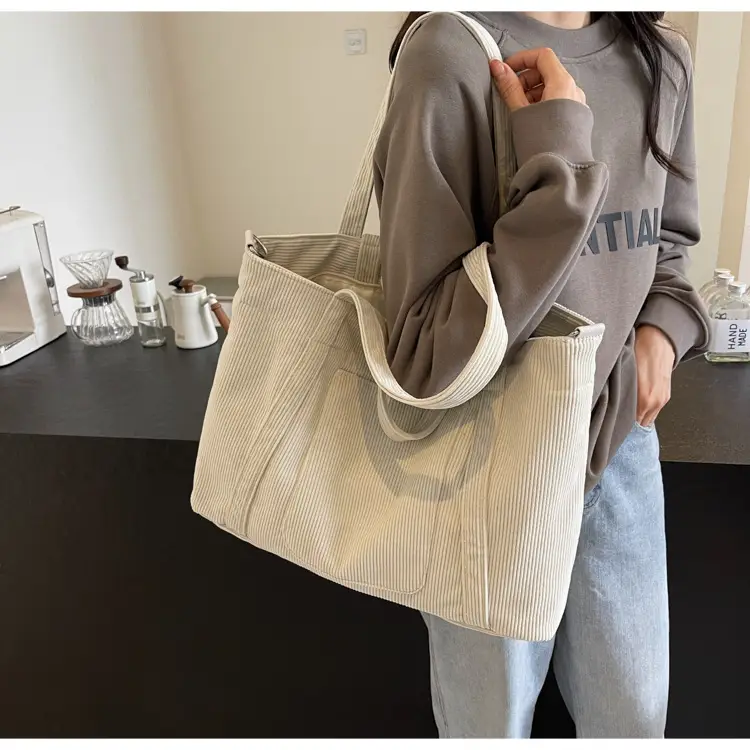 2025 Literary Shoulder Bag Ruiying Women's Large Capacity tote — feature 123