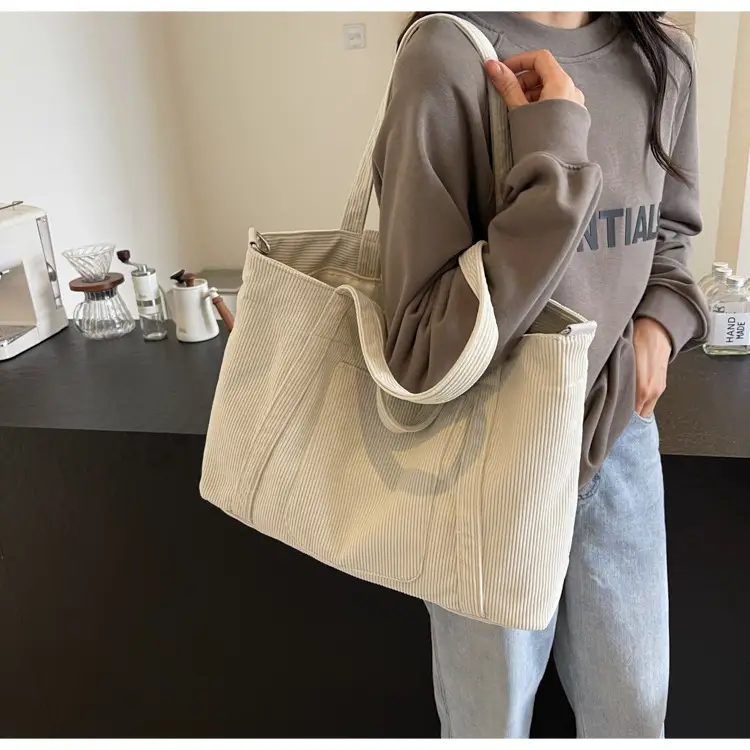 2025 Literary Shoulder Bag Ruiying Women's Large Capacity tote — feature 124