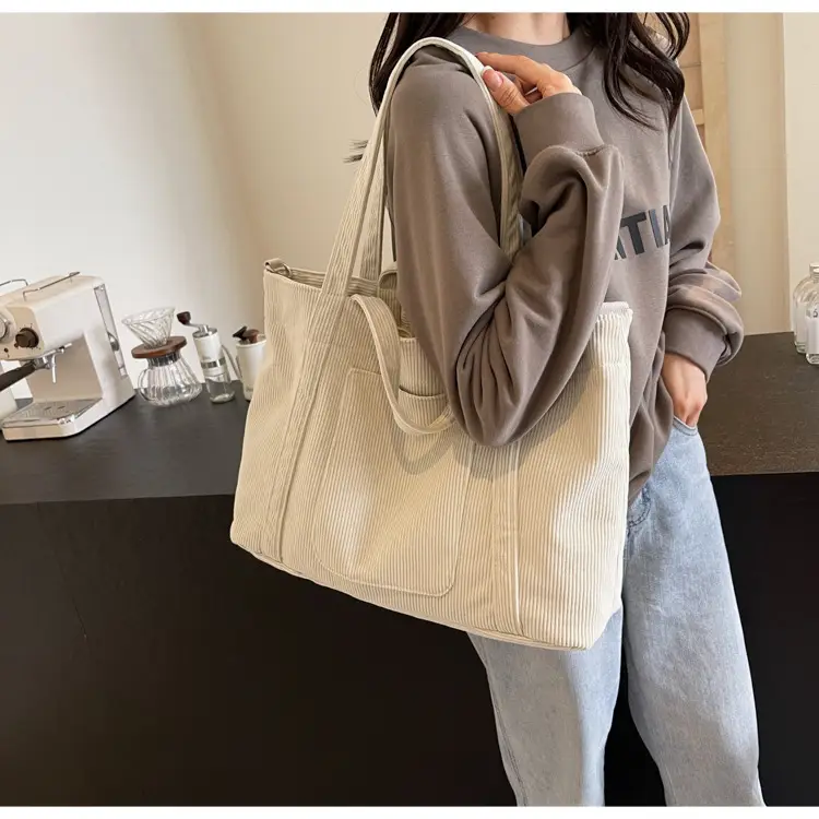 2025 Literary Shoulder Bag Ruiying Women's Large Capacity tote — feature 129