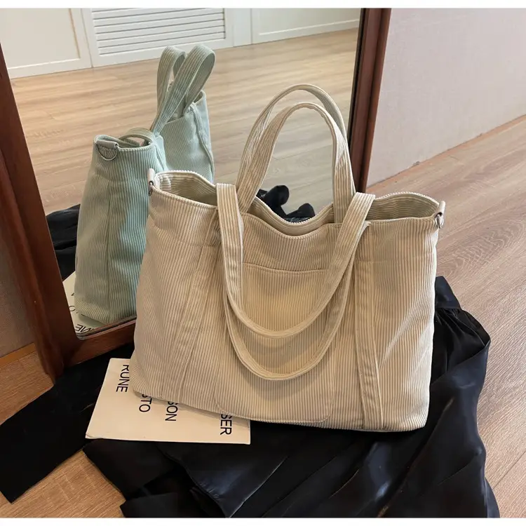 2025 Literary Shoulder Bag Ruiying Women's Large Capacity tote — feature 134