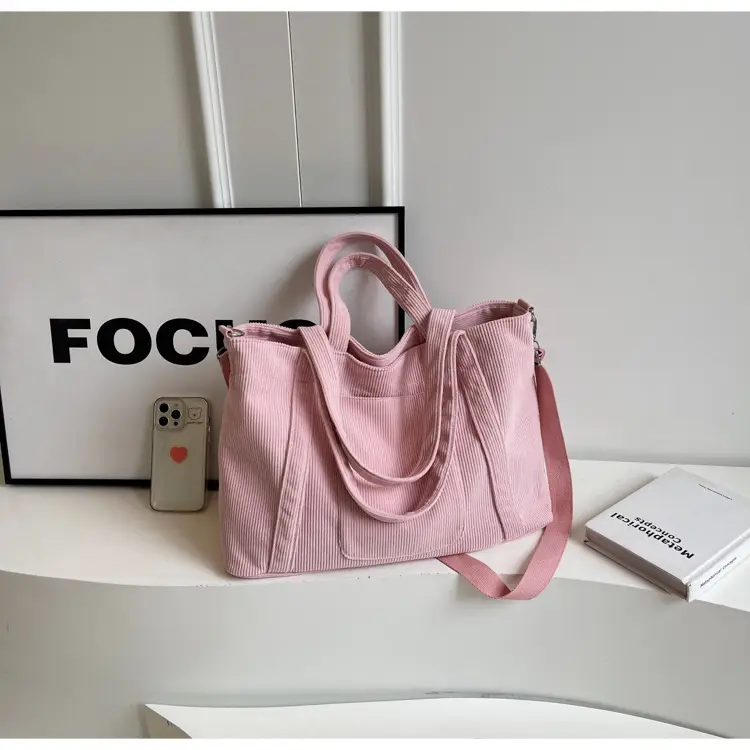 2025 Literary Shoulder Bag Ruiying Women's Large Capacity tote — feature 40