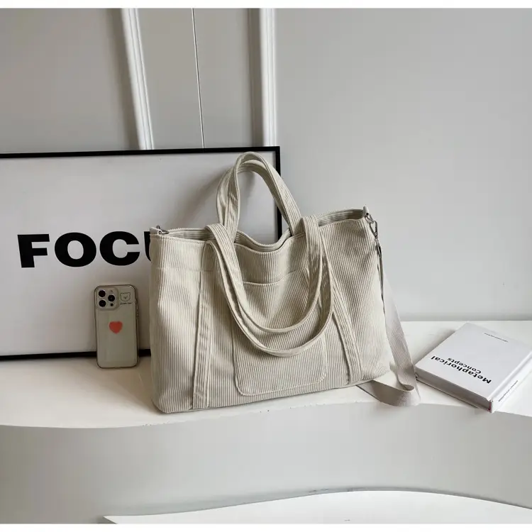 2025 Literary Shoulder Bag Ruiying Women's Large Capacity tote — feature 43
