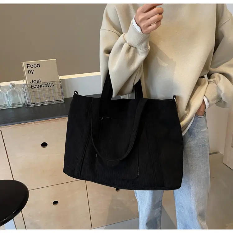 2025 Literary Shoulder Bag Ruiying Women's Large Capacity tote — feature 60