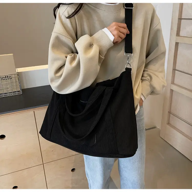 2025 Literary Shoulder Bag Ruiying Women's Large Capacity tote — feature 67