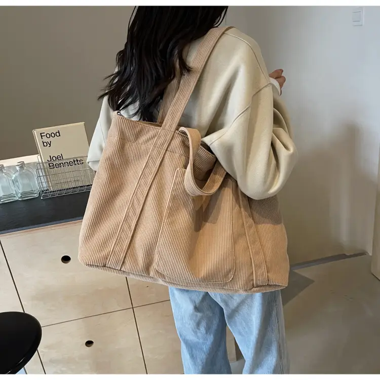 2025 Literary Shoulder Bag Ruiying Women's Large Capacity tote — feature 71